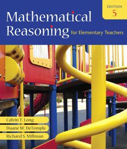 Mathematical Reasoning for Elementary Teachers 5th 9780321460844 Front Cover