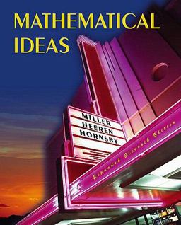 Mathematical Ideas, Expanded Edition, Books a la Carte Edition