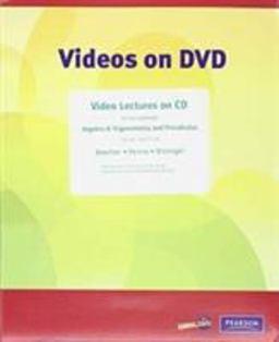 Video Lectures on CD with Optional Captioning for Algebra and Trigonometry and Precalculus