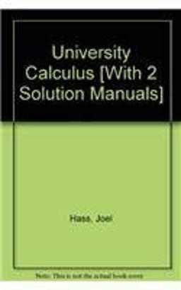 University Calculus with Student Solutions Manual Parts 1 And 2