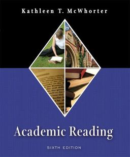 Academic Reading (with MyReadingLab) 6th 9780321471697 Front Cover