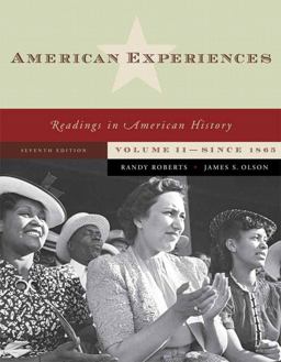 American Experiences 7th 9780321487018 Front Cover