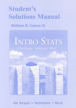 Student Solutions Manual for Intro Stats