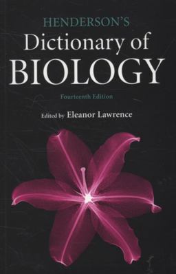 Henderson's Dictionary of Biology 14th 9780321505798 Front Cover
