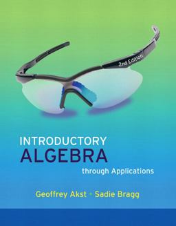 Introductory Algebra Through Applications 2nd 9780321518026 Front Cover