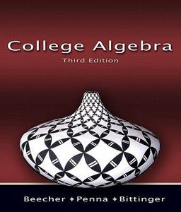 College Algebra Value Pack (includes MathXL 12-month Student Access Kit and Graphing Calculator Manual for College Algebra)