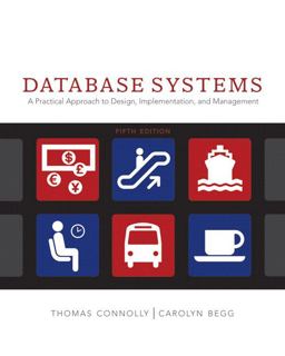 Database Systems A Practical Approach to Design, Implementation and Management 5th 9780321523068 Front Cover
