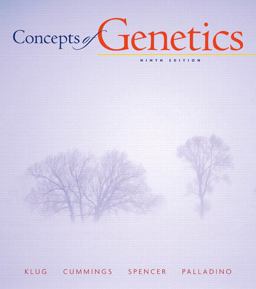 Concepts of Genetics 9th 9780321524041 Front Cover