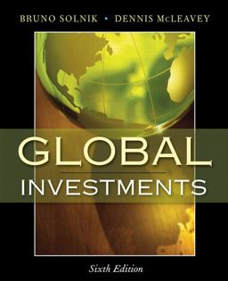 Global Investments 6th 9780321527707 Front Cover