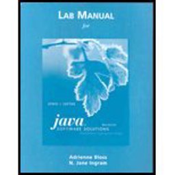 Lab Manual for Java Software Solutions