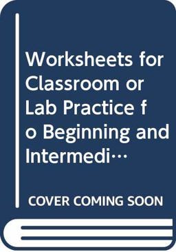 Beginning and Intermediate Algebra with Applications and Visualization Worksheets for Classroom or Lab Practice
