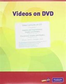 Video Lectures on CD with Optional Captioning for Algebra and Trigonometry/Precalculus