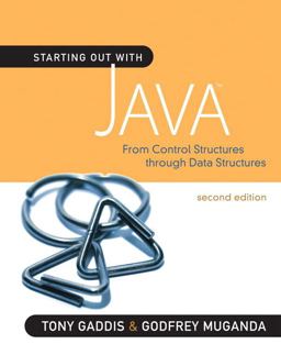 Starting Out with Java From Control Structures Through Data Structures 2nd 9780321545862 Front Cover