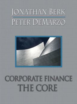 Corporate Finance The Core  9780321557599 Front Cover