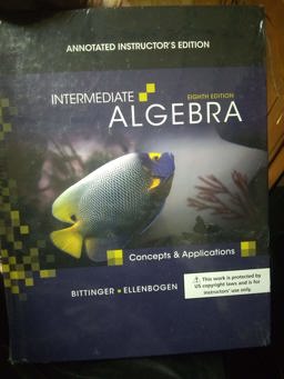 Intermediate Algebra