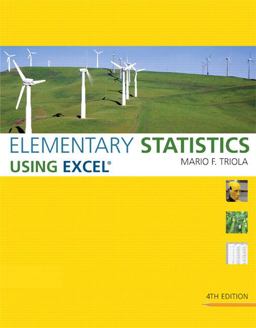 Elementary Statistics Using Excel