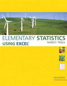 Elementary Statistics Using Excel plus MyStatLab Student Access Kit 4th 9780321565006 Front Cover