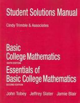 Student Solutions Manual for Basic College Mathematics