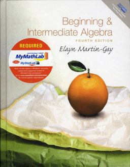 Beginning and Intermediate Algebra Plus MyMathLab Student Access Kit 4th 9780321568762 Front Cover