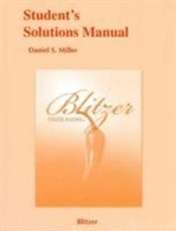 Student Solutions Manual for College Algebra