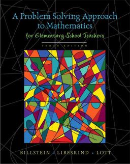 Problem Solving Approach to Mathematics for Elementary School Teachers 10th 9780321570550 Front Cover