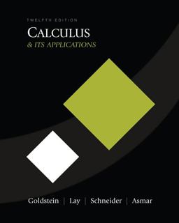 Calculus and Its Applications