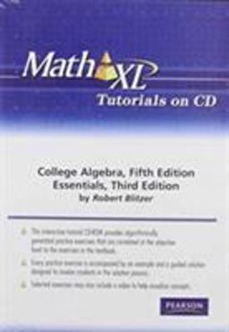 MathXL Tutorials on CD for College Algebra