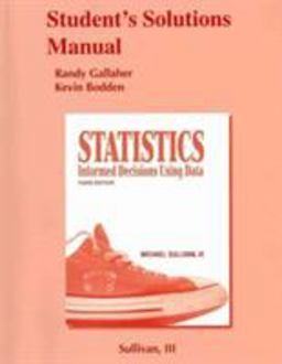 Student Solutions Manual for Statistics
