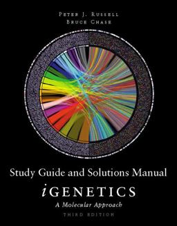 Student Study Guide and Solutions Manual for IGenetics A Molecular Approach 3rd 9780321581013 Front Cover