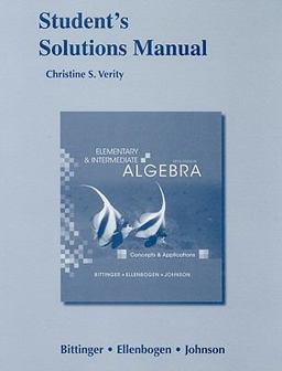 Elementary and Intermediate Algebra
