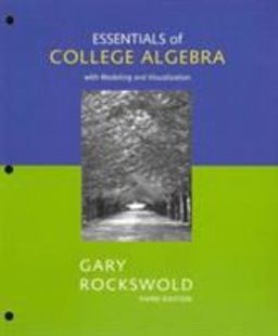 Essentials of College Algebra, a la Carte Plus