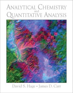 Analytical Chemistry and Quantitative Analysis  9780321596949 Front Cover