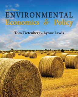 Environmental Economics and Policy 6th 9780321599490 Front Cover