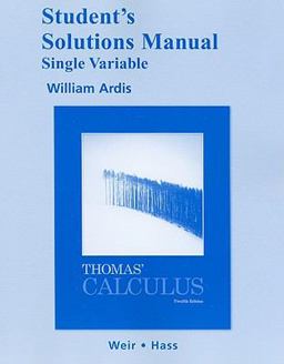 Calculus 12th 9780321600707 Front Cover