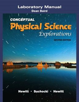 Laboratory Manual for Conceptual Physical Science Explorations 2nd 9780321602749 Front Cover
