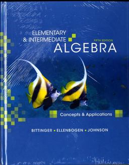 Elementary and Intermediate Algebra Concepts and Applications Plus MyMathLab Student Access Kit 5th 9780321609670 Front Cover