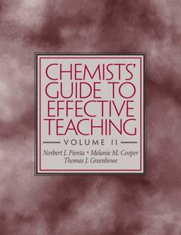 Chemists' Guide to Effective Teaching