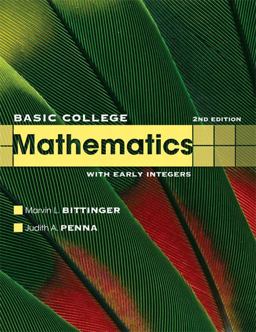 Basic College Mathematics with Early Integers