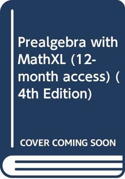Prealgebra& mathxl 12mo studt access kit Vp