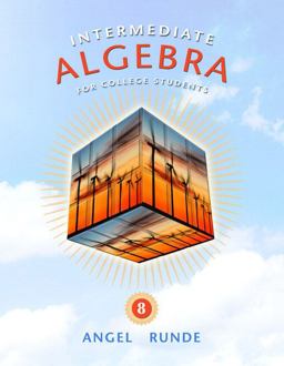Intermediate Algebra for College Students 8th 9780321620910 Front Cover
