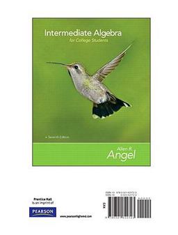 Intermediate Algebra for College Students, Books a la Carte Edition