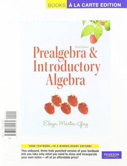 Prealgebra and Introductory Algebra 3rd 9780321623799 Front Cover