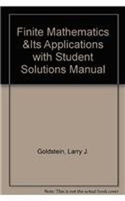 Finite math& its applctns&stdnt sols mnl Pk