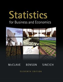 Statistics for Business and Economics 11th 9780321640116 Front Cover