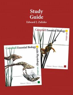 Study Guide for Campbell Essential Biology (with Physiology Chapters) 4th 9780321642530 Front Cover