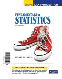 Fundamentals of Statistics 3rd 2010 9780321644848 Front Cover