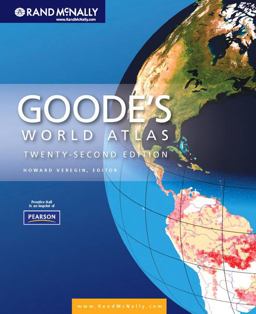 Goode's World Atlas 22nd 9780321652003 Front Cover