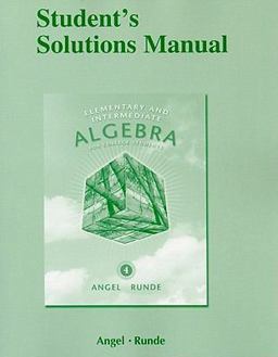 Elementary and Intermediate Algebra for College Students