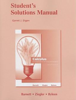 Calculus for Business, Economics, Life Sciences and Social Sciences