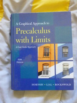 A Graphical Approach to Precalculus with Limits